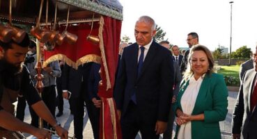 Kültür ve Turizm Bakanı Mehmet Nuri Ersoy Başkent Kültür Yolu Festivali’ne Katıldı