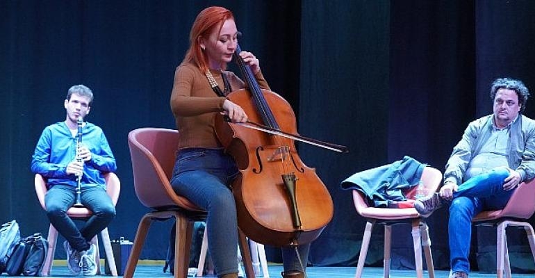 Lüleburgaz Belediyesi Konservatuvarında ilk ders heyecanı!