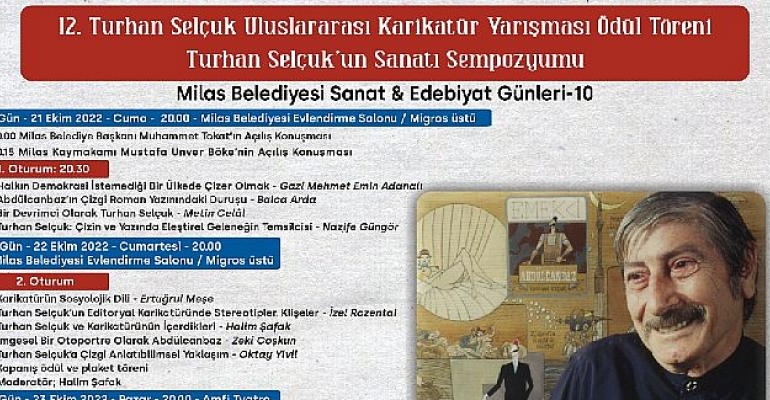 Milas Belediyesi Sanat Edebiyat Günleri Başlıyor