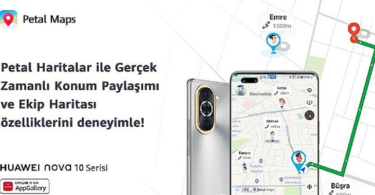 Petal Haritalar’da Ekip Haritası ve Gerçek Zamanlı Konum Paylaşımını Deneyimleyin