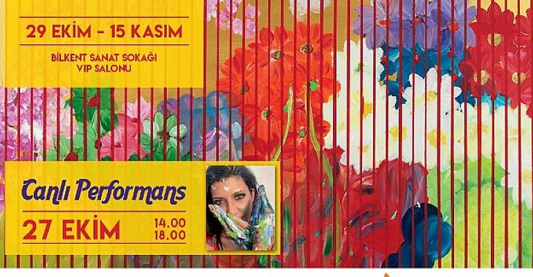 Ünlü Sanatçı Angelika Angelidis Bilkent Center’da