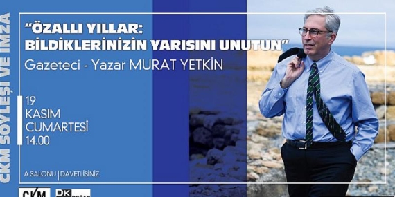 CKM’de Özallı Yıllar: Bildiklerinizin Yarısını Unutun Söyleşisi