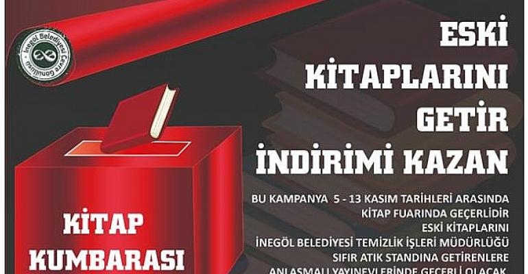 Eski Kitabını Getir, İndirim Kuponu Kazan