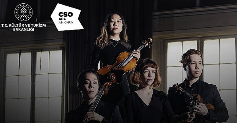 Leonkoro Quartet, Türkiye’deki ilk konserini CSO ADA ANKARA’da verecek