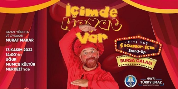 Mudanyalı Çocuklara Ara Tatil Hediyesi Stand-Up