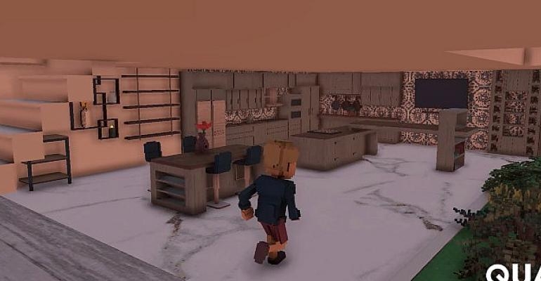 QUA, Sandbox’taki adasında villa tasarımını tamamladı