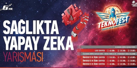 Sağlıkta Yapay Zeka Yarışması İçin Başvurular Devam Ediyor