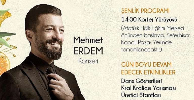 Seferihisar 22. Mandalina Şenliği’ne Hazır