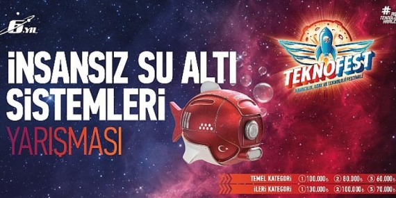 TEKNOFEST 2023 İnsansız Su Altı Sistemleri Yarışması Başvuruları Devam Ediyor