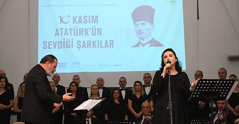 Ulu Önder Sevdiği Şarkılarla Anıldı
