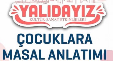 Yalıdayız Kültür Sanat Etkinlikleri Masal Anlatımı İle Devam Edecek