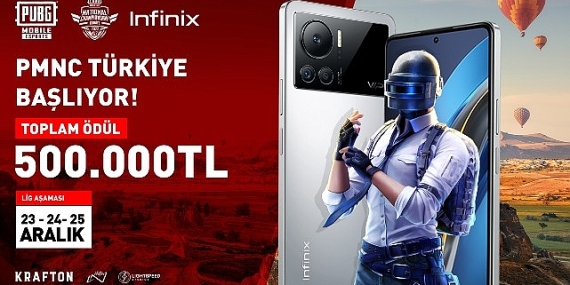500.000 TL ödül havuzuna sahip olan 2022 PUBG MOBILE Türkiye Ulusal Şampiyonası, Infinix Sponsorluğunda Başlıyor!