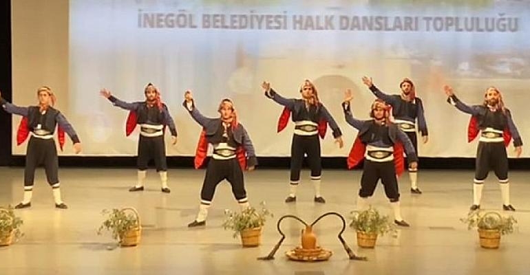 İnegöl Belediyesi Halk Dansları Topluluğu Kıbrıs’ı Salladı