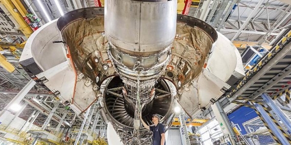 Rolls-Royce, düşük emisyonlu yanma sisteminin uçuş testini gerçekleştirdi