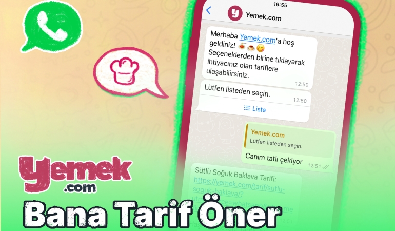 “Ne yemek yapsam” derdine teknolojik çözüm