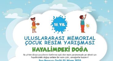 18. Memorial Uluslararası Çocuk Resim Yarışması Başlıyor!