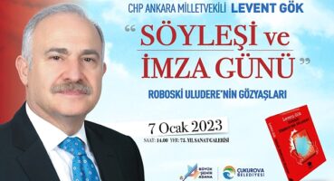 CHP Ankara Milletvekili Levent Gök kitabını imzalayacak
