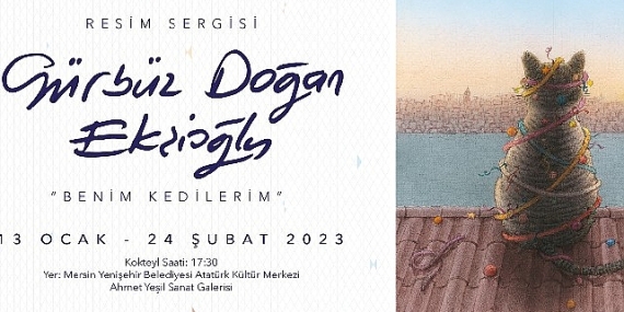 Dünyaca ünlü ressam Gürbüz Doğan Ekşioğlu, Mersinlilerle buluşuyor