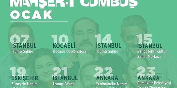 Mahşer-i Cümbüş Ocak Ayı Takvimi Belli Oldu