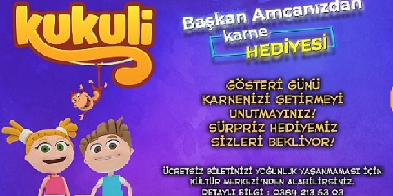 Nevşehir Belediyesi Karne Hediyesi Olarak Çocukları 'Kukuli ve Arkadaşları' İle Buluşturacak