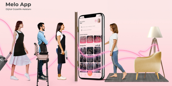 Türkiye’de güzellik hizmetlerini evlere getiren ilk uygulama Melo App   yatırım turuna çıktı