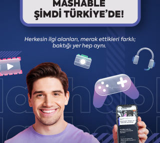 Mashable artık Türkiye’de