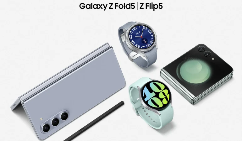 Samsung’un yeni katlanabilir modelleri Galaxy Z Flip5 ve  Galaxy Z Fold5