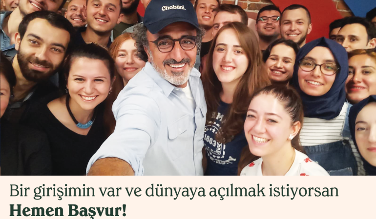 Dünyaya Açılmak İsteyen Girişimciler için “Hamdi Ulukaya Girişimi-Startup Destek Programı” Başvuruları Başladı