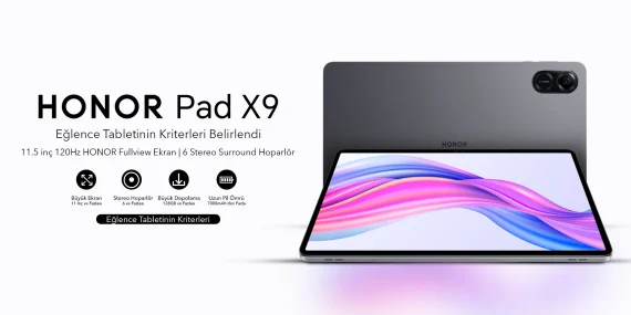 HONOR PAD X9 ile Sınırsız Eğlencenin Tadına Var