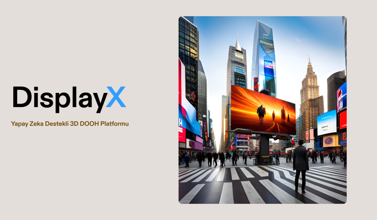 Türk Girişimciden New York Times Square’de 3D Reklam Devrimi