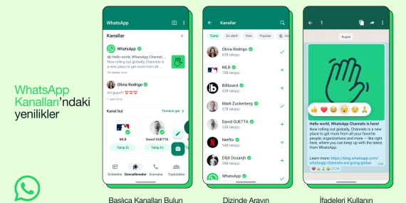 WhatsApp Kanallar Türkiye’de kullanıma açılıyor