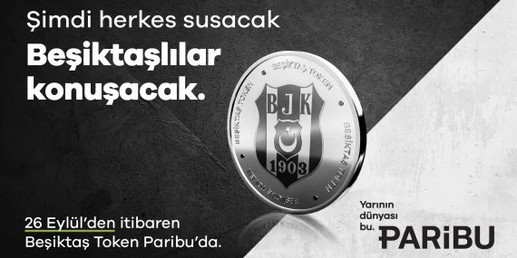 Beşiktaş Token 26 Eylül’den itibaren Paribu’da