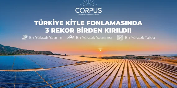 Corpus Enerji’den üç farklı kitle fonlama rekoru!