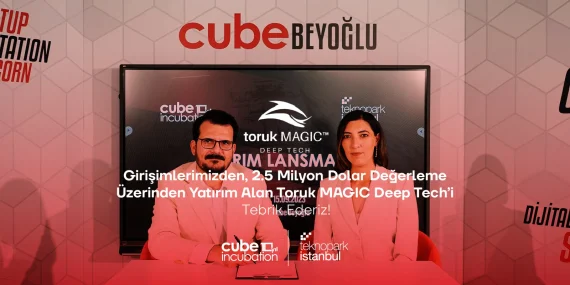 Toruk MAGIC Derin Teknoloji’ye 2.5 milyon dolar değerleme
