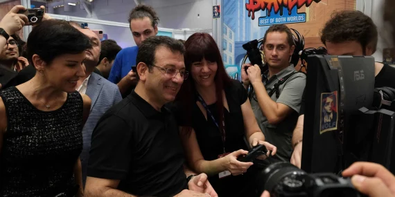 İstanbul Büyükşehir Belediye Başkanı Ekrem İmamoğlu,  Gaming İstanbul’u Ziyaret Etti