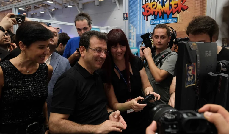 İstanbul Büyükşehir Belediye Başkanı Ekrem İmamoğlu,  Gaming İstanbul’u Ziyaret Etti