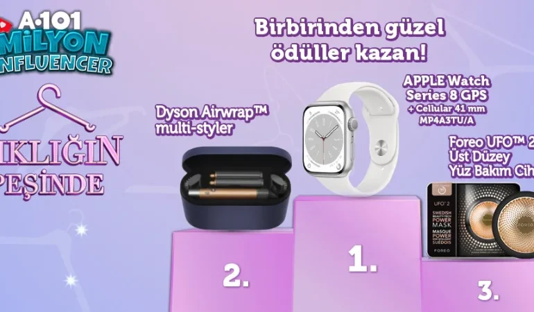 A101 Tüm Takipçilerini Influencer Olmaya Çağırdığı “A101 Milyon Influencer” Yarışmasıyla Ödüller Dağıtmaya Devam Ediyor
