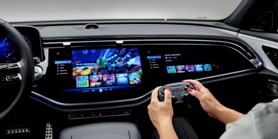 Mercedes otomobillere PC oyunları geliyor