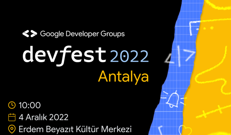 DevFest 2024 Antalya: Teknoloji Aşıkları Buluştu