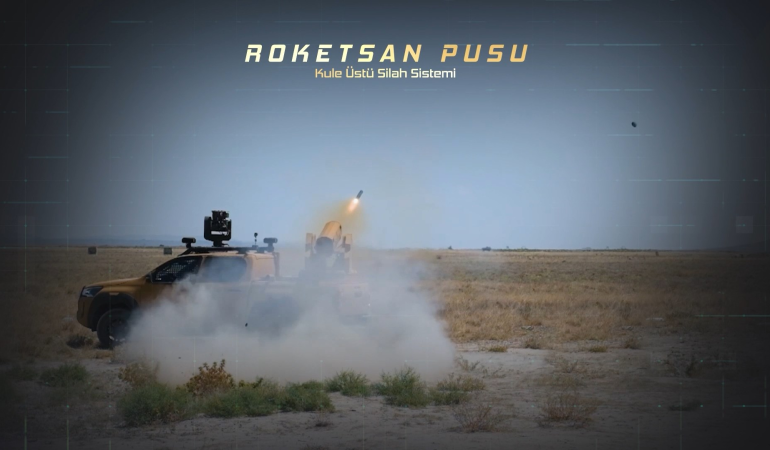 Roketsan PUSU Sistemi İlk Defa Suriye’de Görüntülendi