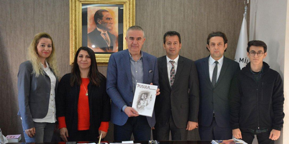Nesimi Üstün Tebrik Ziyareti: Vali Aktaş ile Görüşme