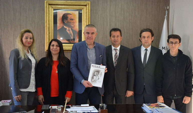 Nesimi Üstün Tebrik Ziyareti: Vali Aktaş ile Görüşme