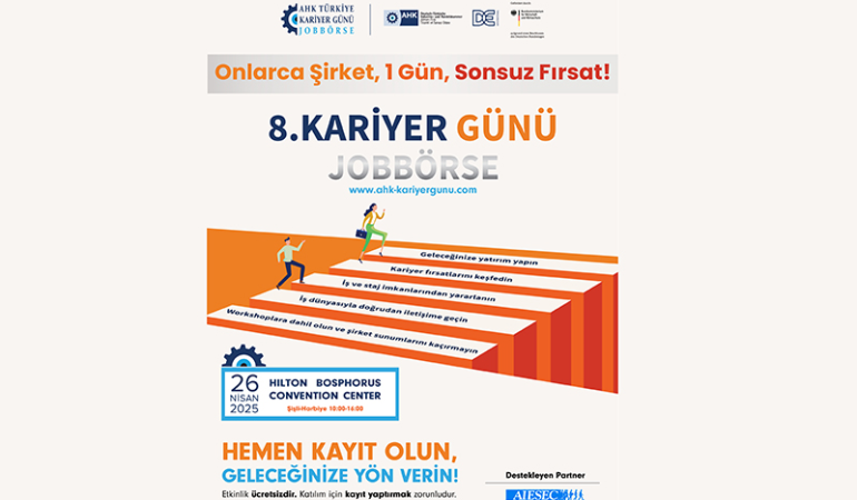 AHK Türkiye Kariyer Günü: Mezunlar için Fırsatlar