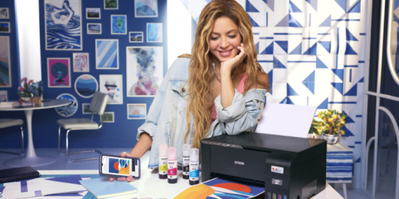 Epson ve Shakira İş Birliği: Yeni Olasılıklar Hayal Et