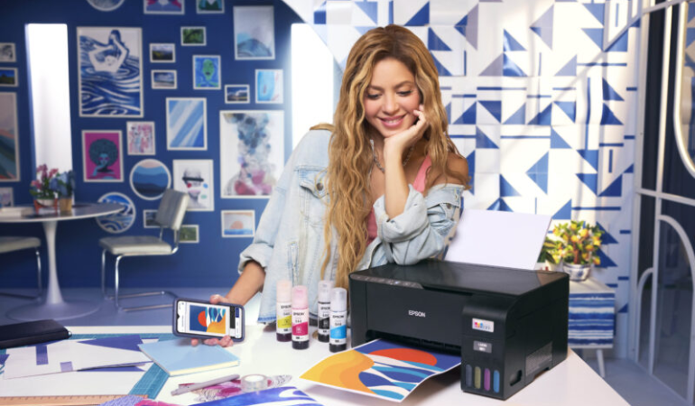 Epson ve Shakira İş Birliği: Yeni Olasılıklar Hayal Et