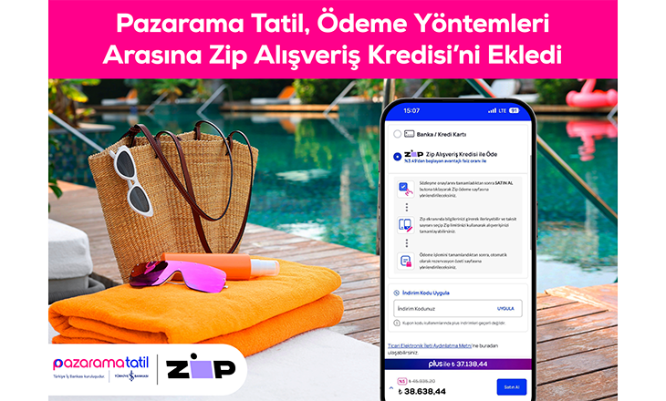 Pazarama Tatil ile Yurt Dışı Tatillerinde Taksit Kolaylığı
