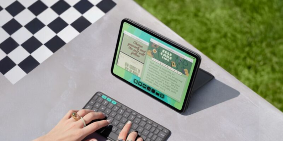 Logitech Flip Folio Klavyeli Kılıf ile Üretkenliği Artırın