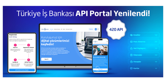 İş Bankası API Portalı Yenilendi: Kullanıcı Deneyimi İyileştirildi