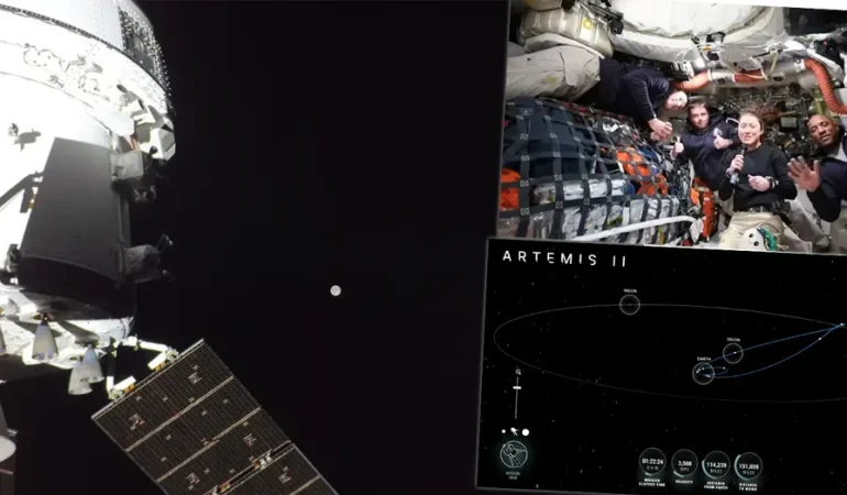 Ay yolculuğu canlı yayın: Artemis II motor ateşlendi