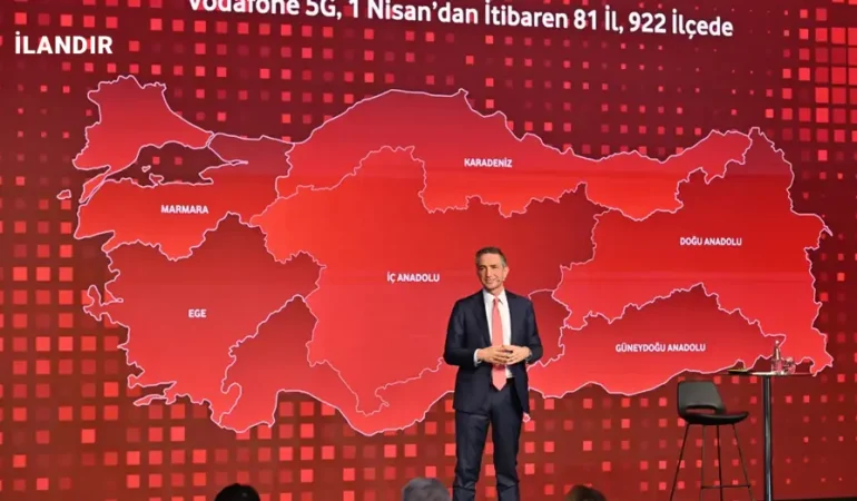 Vodafone 5G: 1 Nisan’da 81 il ve 922 ilçede eş zamanlı yayın